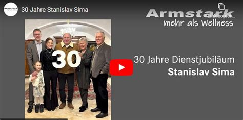 30 Jahre Stanislav Sima News And Aktuelles Armstark Gmbh