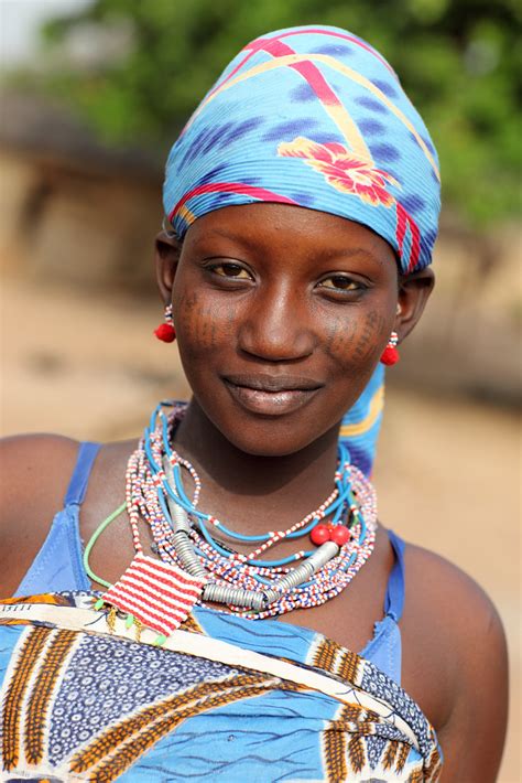 Fulani girl in Benin | Girl of the ethnic group 'Fulani ...