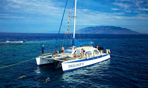 Enjoy Lahaina Hawaii On 50ft Trilogy V Sailing Catamaran Get