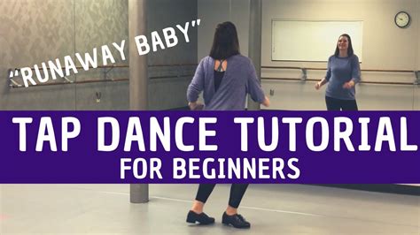 Runaway Baby Bruno Mars Beginner Tap Dance Tutorial Learn To Tap