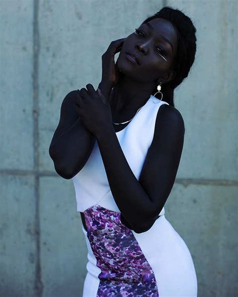 Twenty Four Year Old Model Nyakim Gatwech Is As Strong As She Is Bold