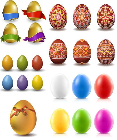 Painted Easter Eggs Vector Easter Egg Painting Easter Eggs Egg Vector