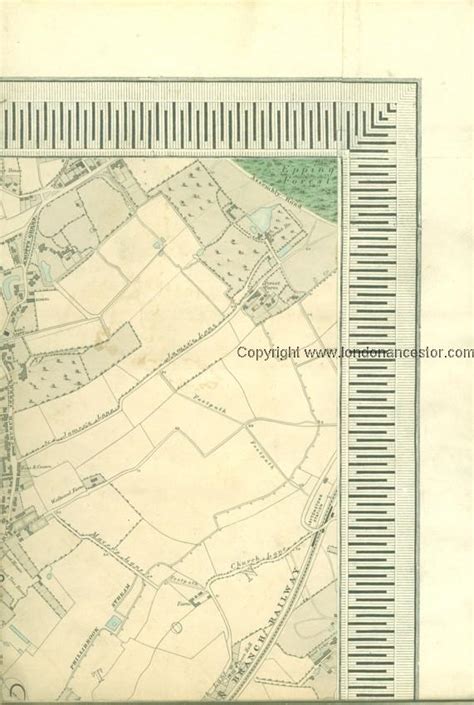 Map Of Epping 1862