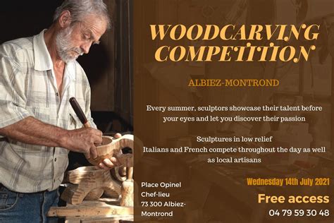 Woodcarving Competition Sibelles Locations