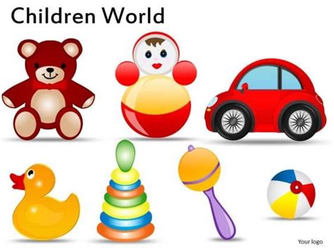 Toddlers Toys Powerpoint Templates Powerpoint Templates