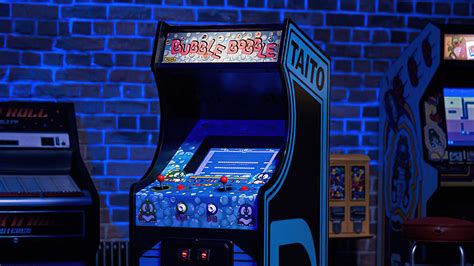 80s Arcade Game Bubble Bobble Is Back As A Quarter Scale Arcade Cabinet