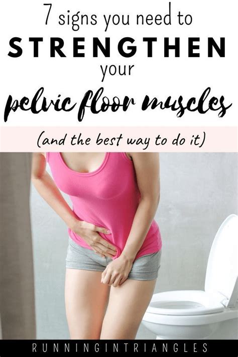 Some Common Signs That You Need To Strengthen Your Pelvic Floor Muscles Including Urinary