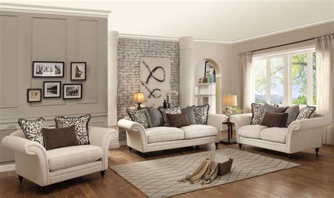 Vicarrage Cream Living Room Set From Homelegance Coleman Furniture