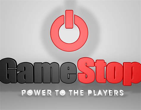 Download Gamestop 3d Logo Render Wallpaper