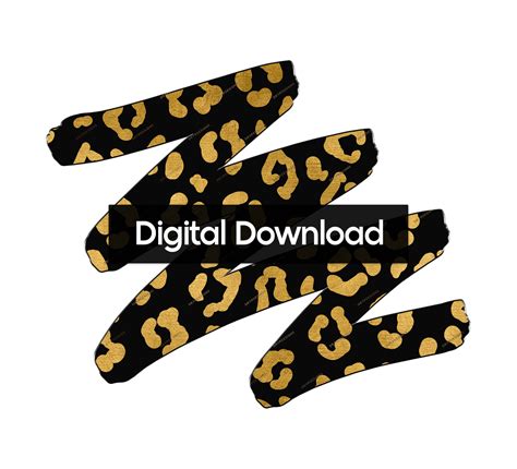 Black Gold Leopard Print Seamless Pattern — Drypdesigns