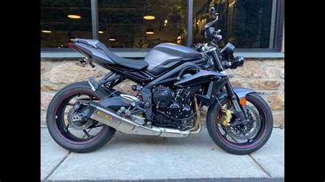 2015 Triumph 675 Street Triple R With Accessories Youtube