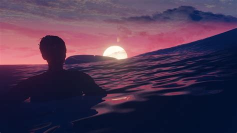 Epic Animated Sunset Scene Blender Project 3d Model Animated Rigged