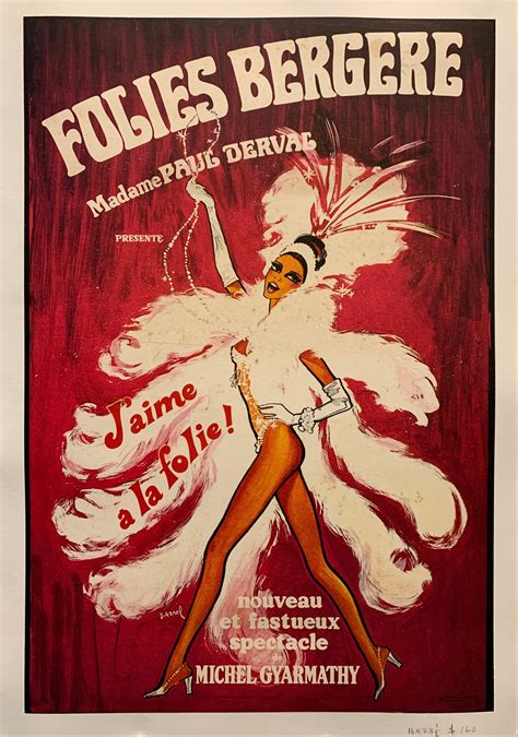 Folies Bergere Poster Poster Museum