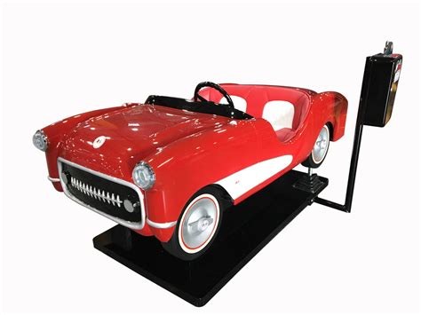 1950s Corvette Coin Operated Kiddie Ride