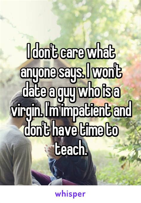 17 guys and girls reveal the real reasons for why they refuse to date virgins