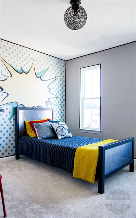 Pop Art Bedroom Make Over Reveal Paint Yourself A Smile Pop Art