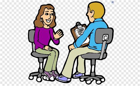 Man And Woman Sitting On Rolling Chair Graphic Illustration Job