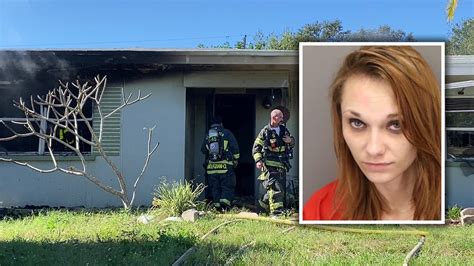 Police Woman Arrested For Setting Clearwater Home On Fire Killing Two