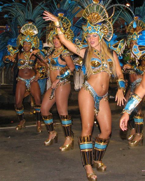 File Samba Dancers Rio De Janeiro Brazil Vila Isabel Carnival