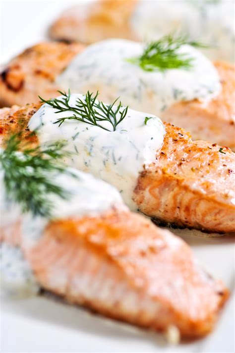 Salmon With Dill Sauce 360 Degrees