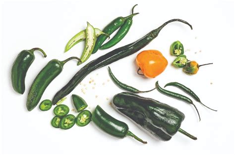 Los 7 Tipos De Chiles Verdes En México Más Populares