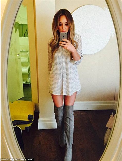 Geordie Shores Charlotte Crosby Flashes Her Slimmed Down Legs In Sexy