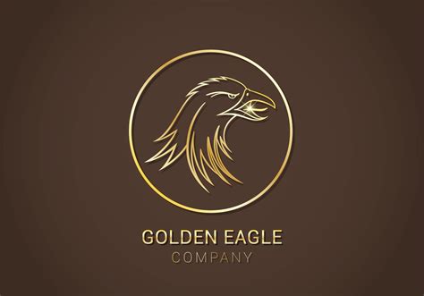 Golden Eagle Vector Logo 91903 Vector Art At Vecteezy