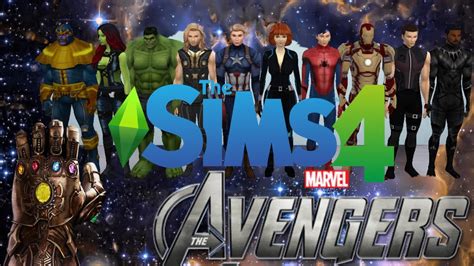 Making Characters From The Avengers Sims Create A Sim Youtube