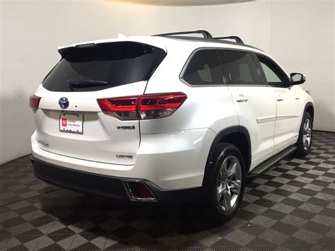 Certified Pre Owned 2019 Toyota Highlander Hybrid Limited Awd Sport Utility