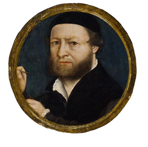 1542 Self Portrait Hans Holbein The Younger Zelfportret