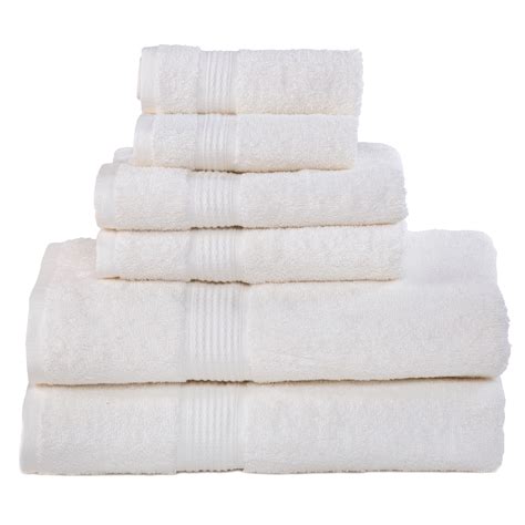 Affinity Linens Super Absorb Hydro Cotton 6 Piece Towel Set