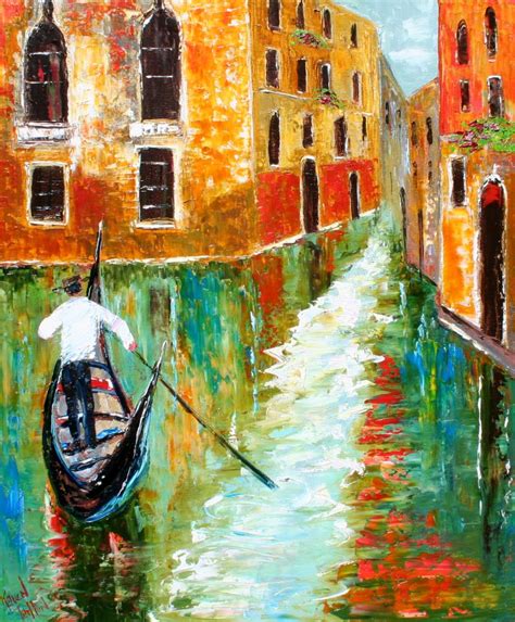 Karen Tarlton Venice Italy Gondola In Early Light