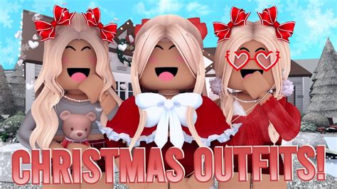 Aesthetic Christmas Outfits Codes For Bloxburg Links ♥️ Bloxburg