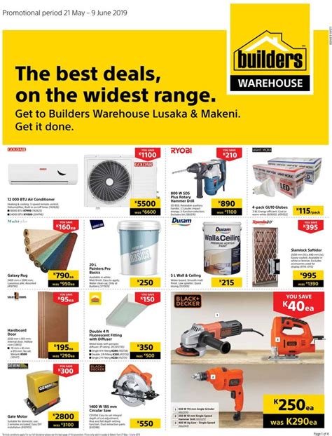 Builders Warehouse Current catalogue 2019/05/21 - 2019/06/09 - za ...