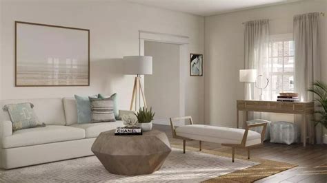 Contemporary Classic Coastal Living Room Design By Havenly Interior