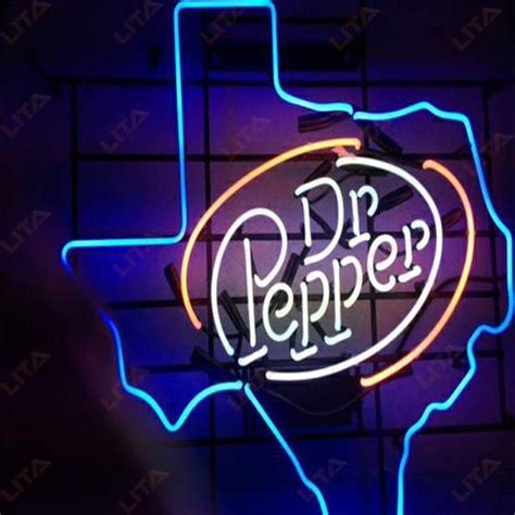 Dr Pepper Neon Sign Lita Sign