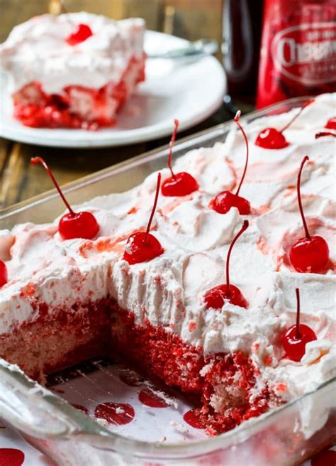 recipe cheerwine cherry poke cake island life nc cherry desserts cheerwine cake southern