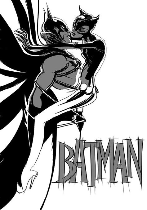 Batman And Catwoman By Mindy Lee Batman And Catwoman Batman Comics