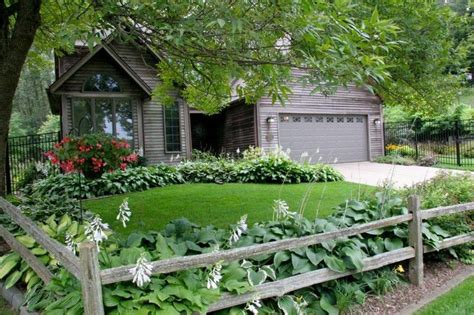 Housie Inspiration Classic And Casual Split Rail Fences Front Yard