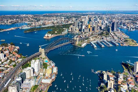 Aerial Stock Image - Sydney Harbour Vista