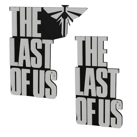 3d Multicolor Logosign The Last Of Us 2 Versions Logo Sign The