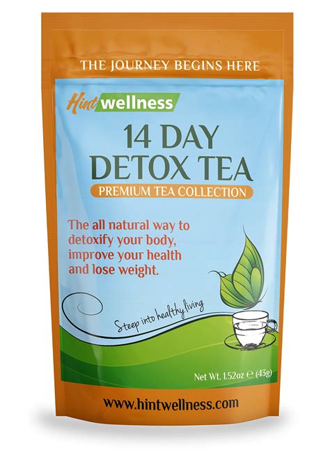 Buy 14 Day Detox Tea By Hint Wellness 43g Skinny Tea Detox And Body