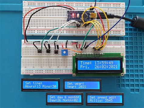Accurate Clock Just Using An Arduino Arduino Project Hub