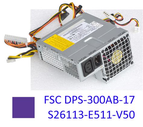 Fujitsu S26113 E511 V50 Dps 250ab Dps 250ab S26113 E512 V50 34002685