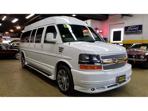 2012 Chevrolet Express 3500 Extended High Top Conversion Van For Sale