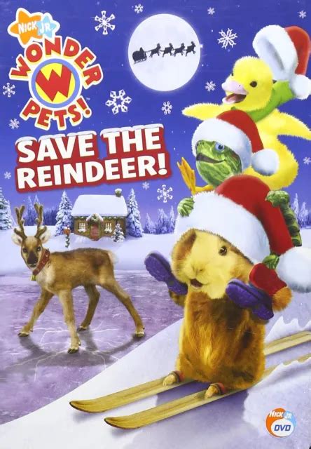 Wonder Pets Save The Reindeer Dvd Danica Lee Sofie Zamchick Teala