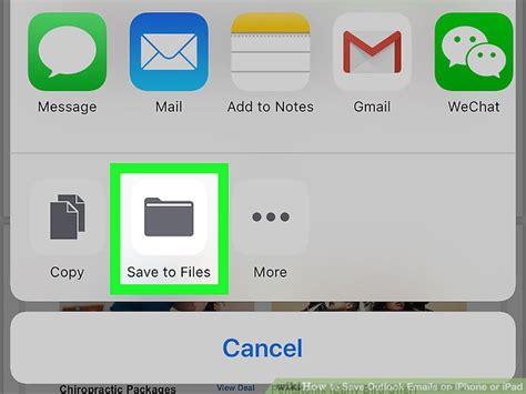 How To Save Outlook Emails On Iphone Or Ipad 9 Steps