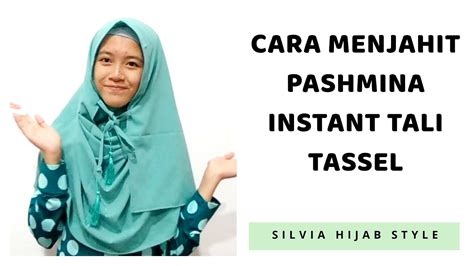 Cara cara buat tudung shawl. How to Sew Instant shawl - Cara Menjahit pashmina instant ...