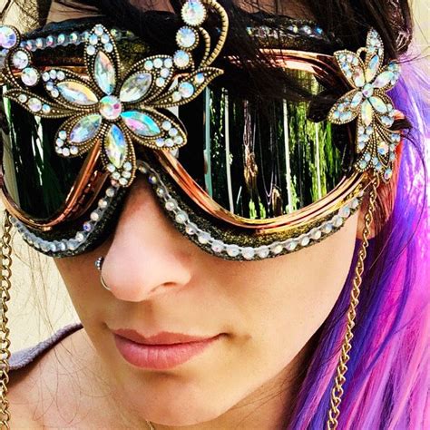 Made To Order Burning Man Goggles Winged Steampunk Goggles Etsy Steampunk Goggles Goggles