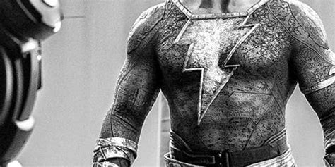 Dwayne Johnson Shares New Black Adam Suit Photo From Reshoots